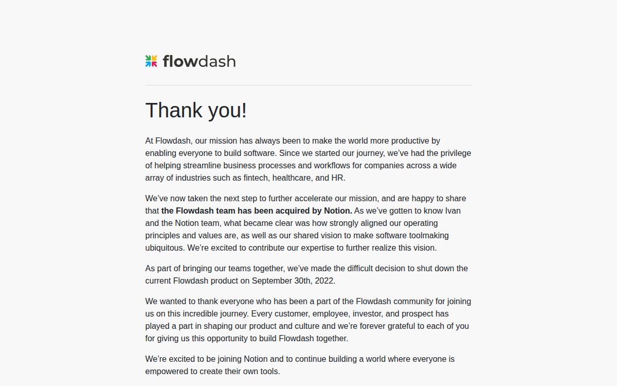 Flowdash website preview