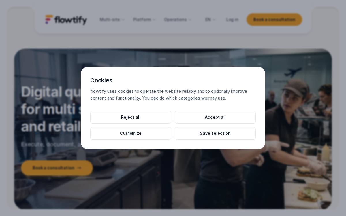 Flowtify website preview