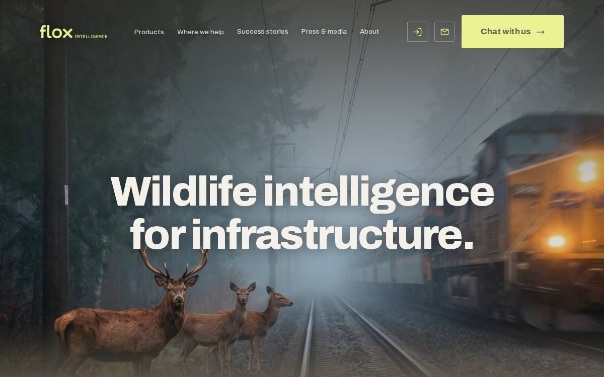 Flox Intelligence website preview