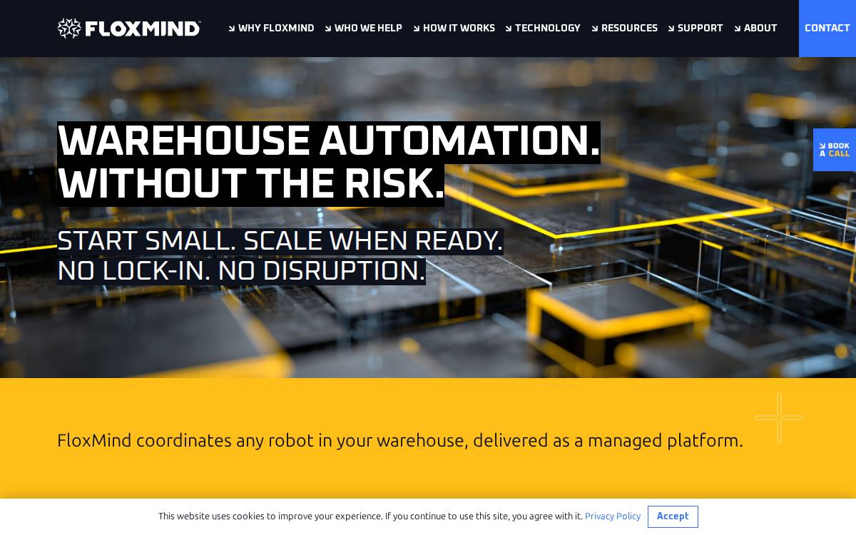 Floxmind website preview