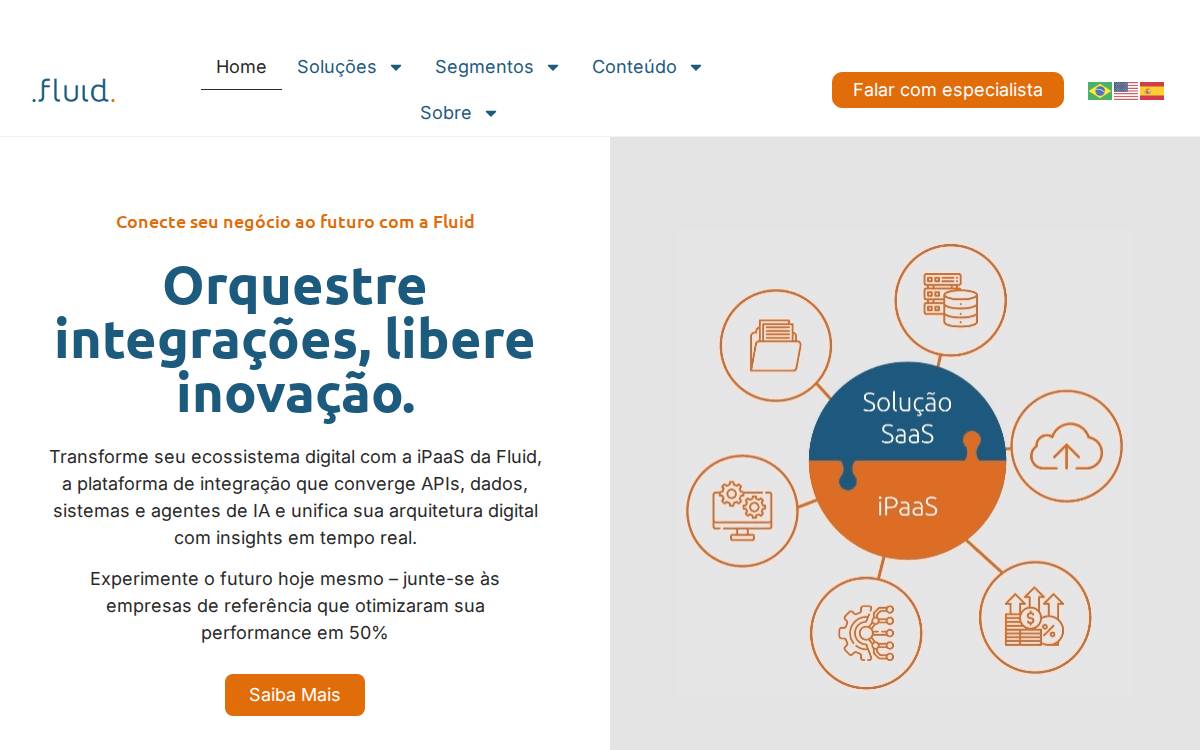 Fluidapi website preview