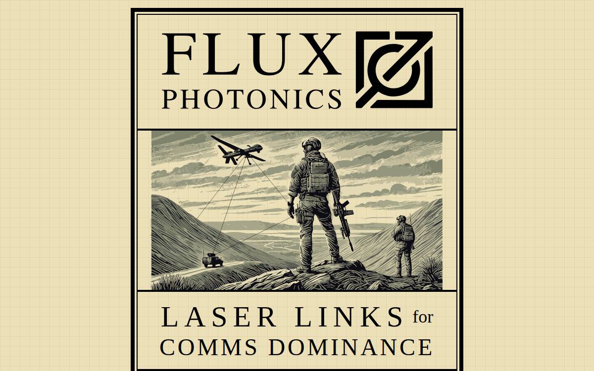Flux Photonics Inc. website preview