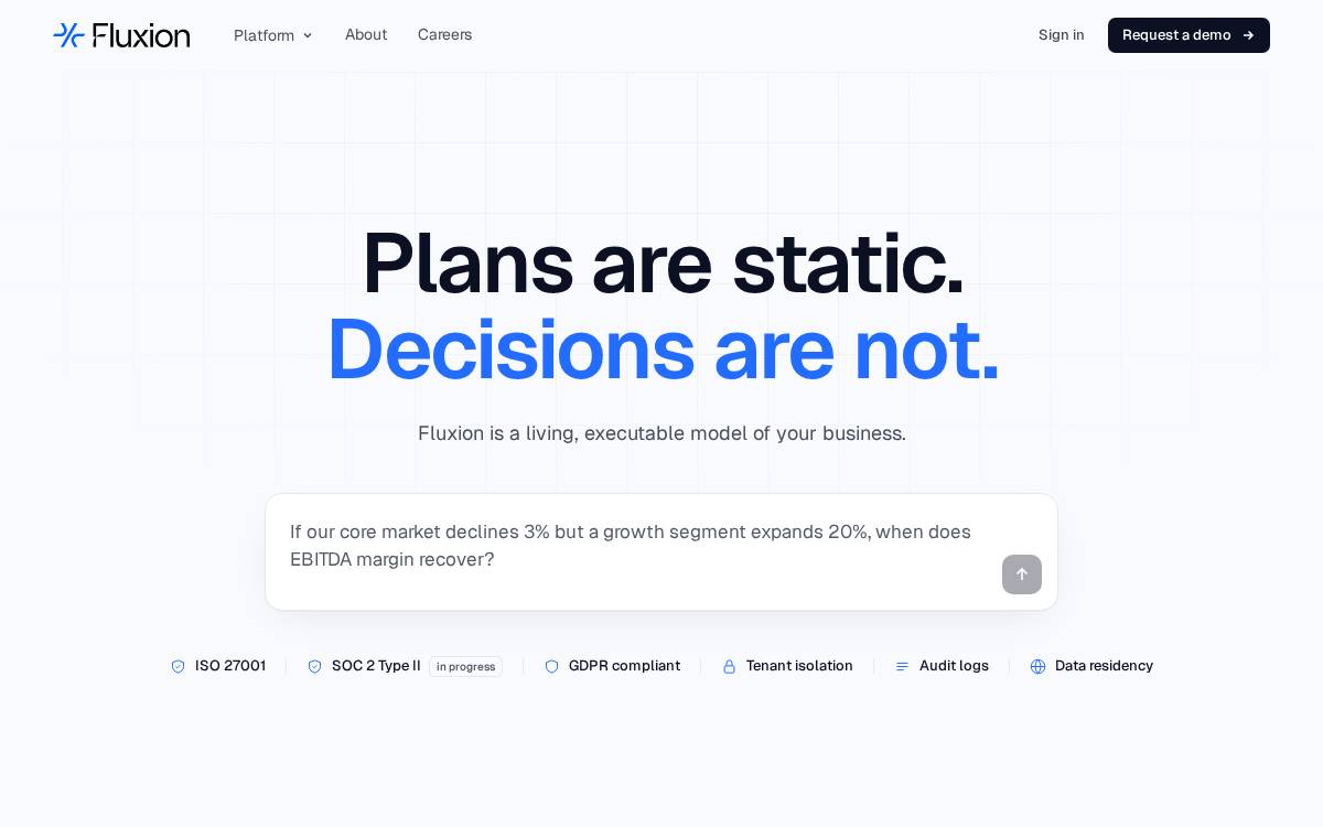 Fluxion website preview
