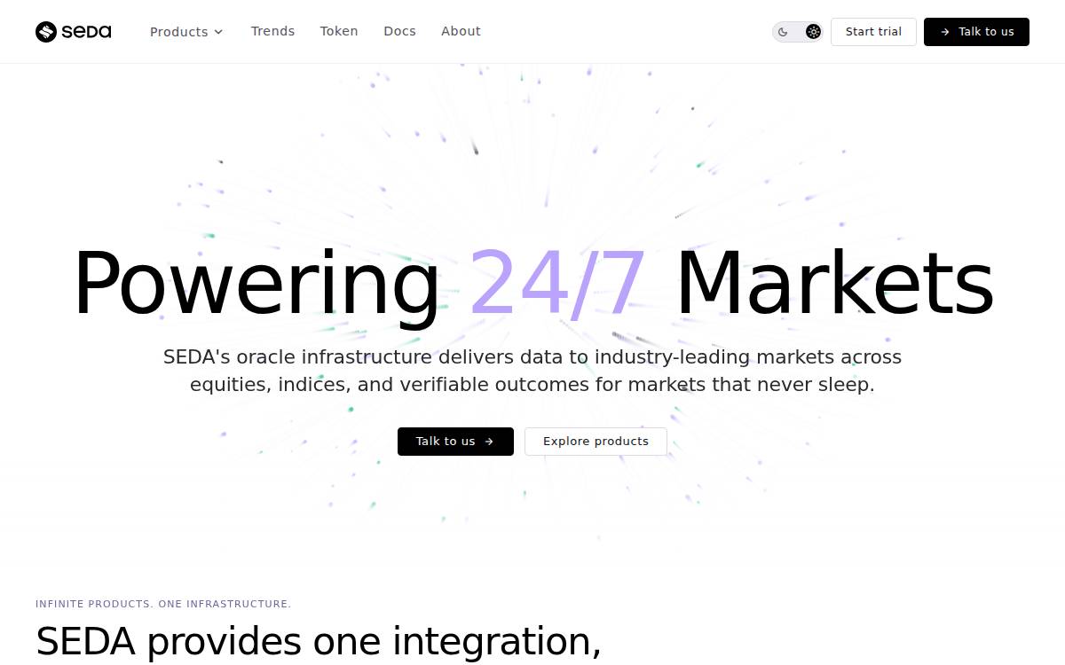Fluxprotocol website preview