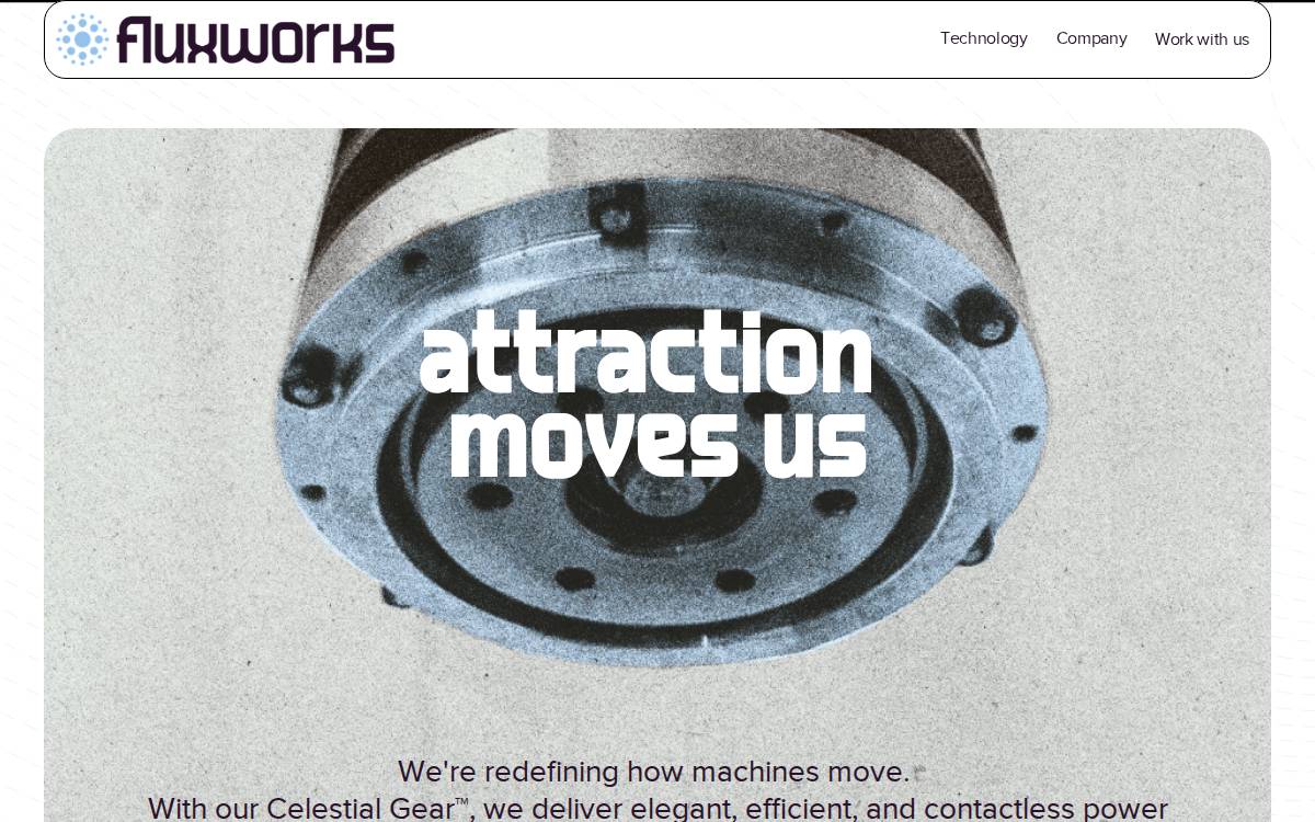 Fluxworks website preview