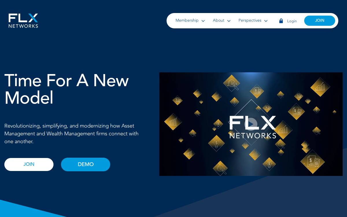 FLX Networks website preview