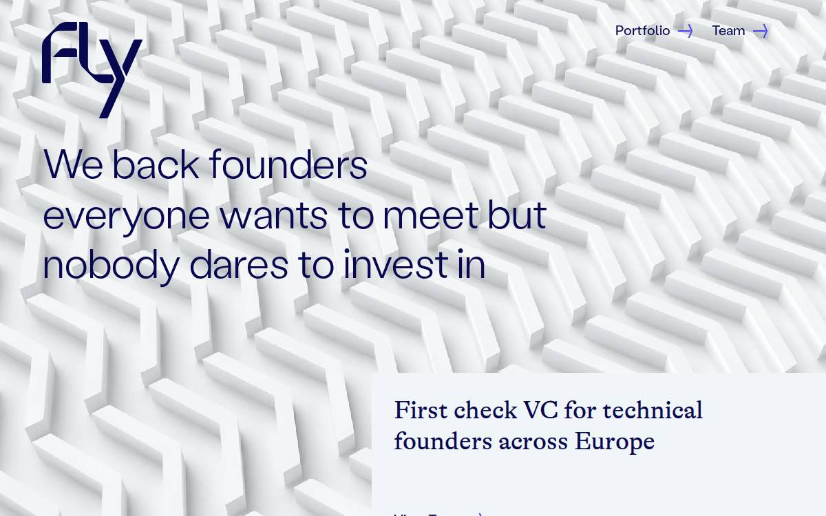 Fly Ventures website preview