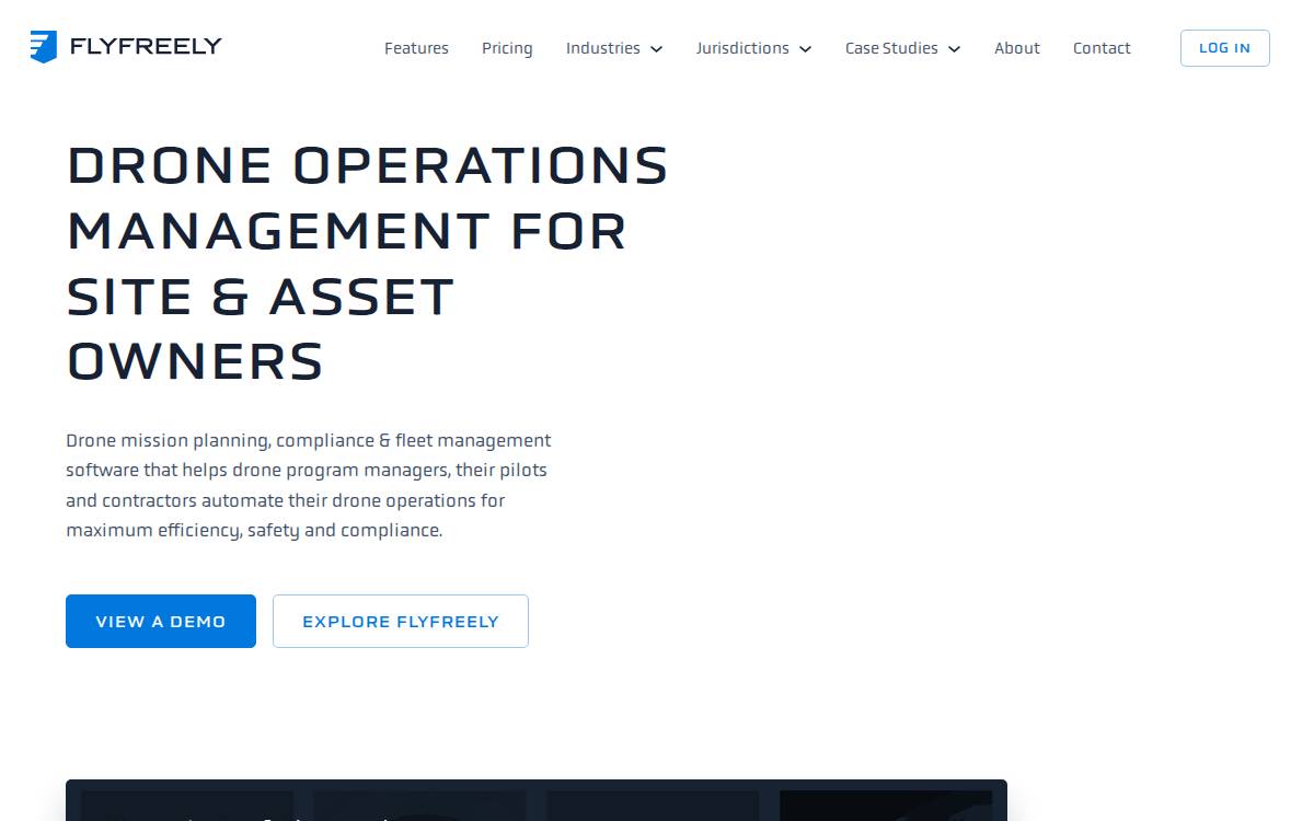 Flyfreely website preview