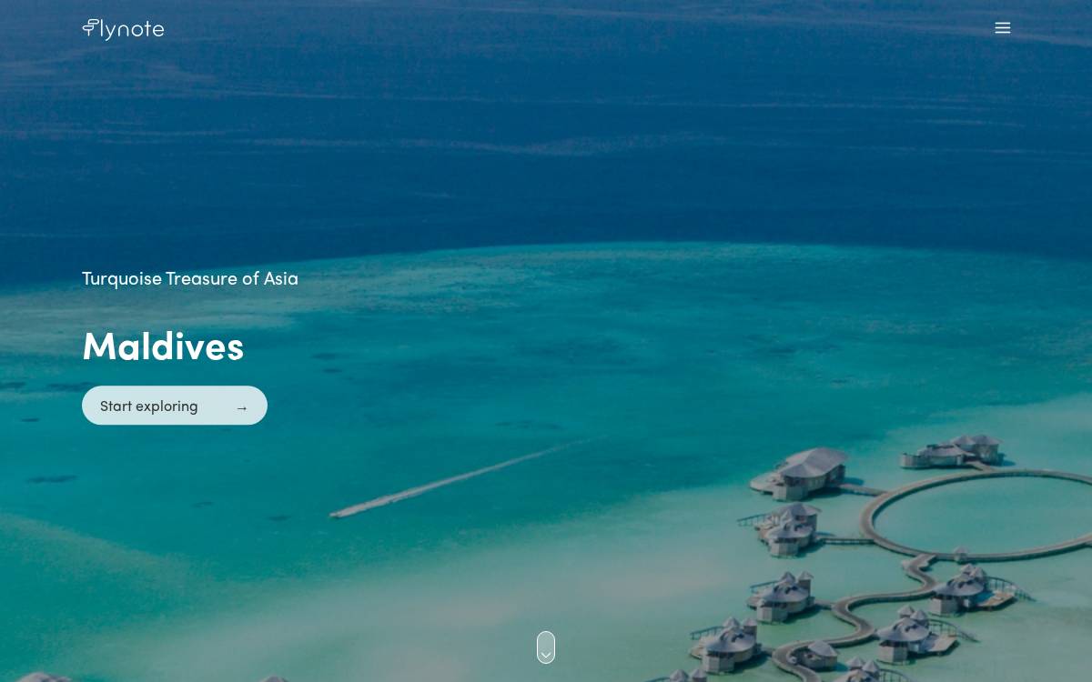 Flynote website preview