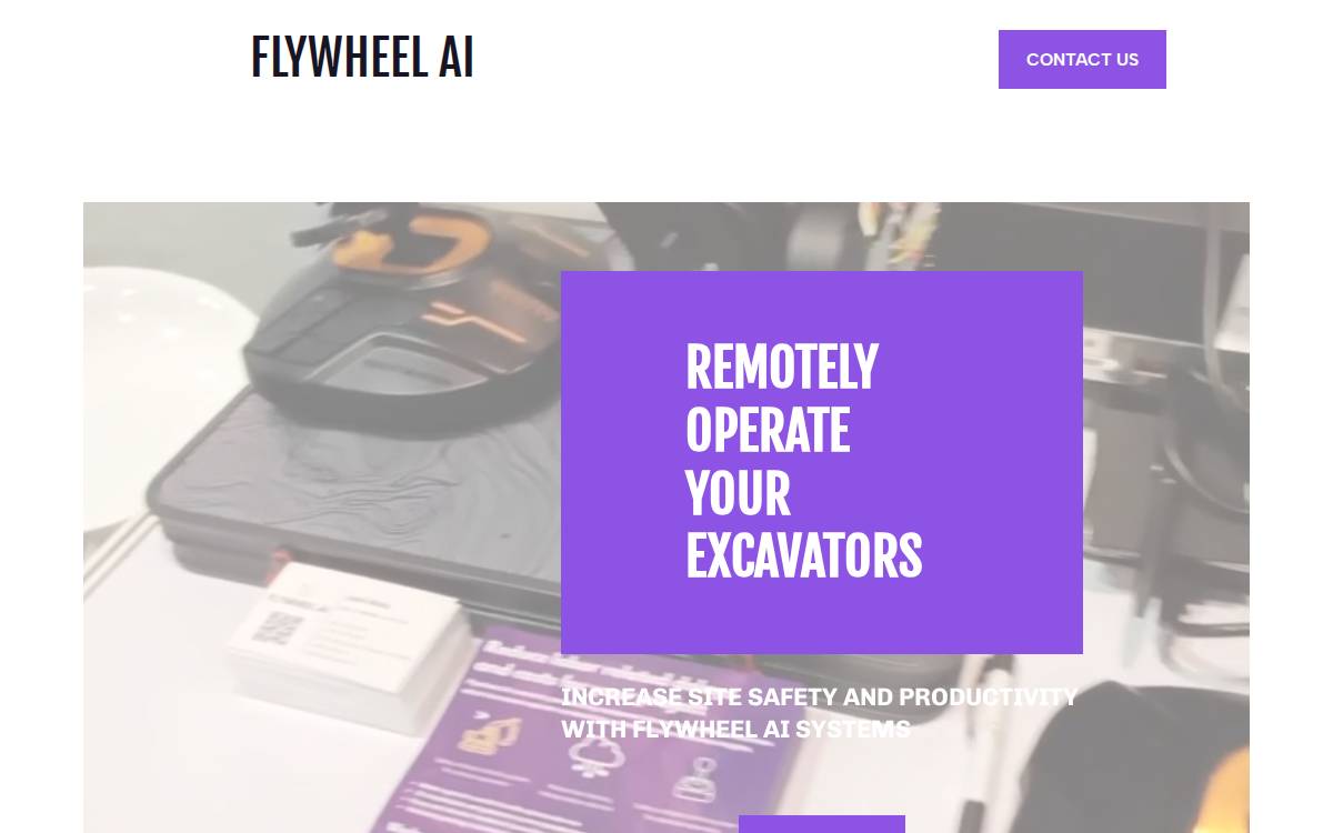 Flywheel AI website preview