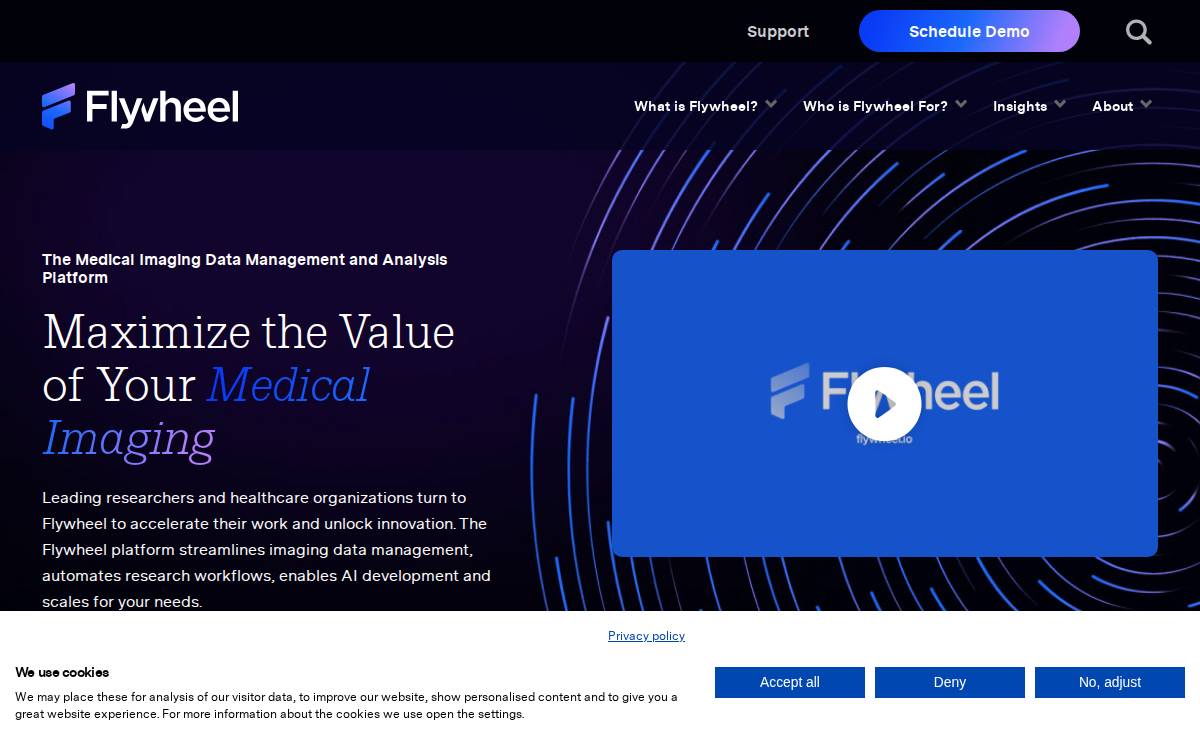 Flywheel Exchange, Inc. website preview