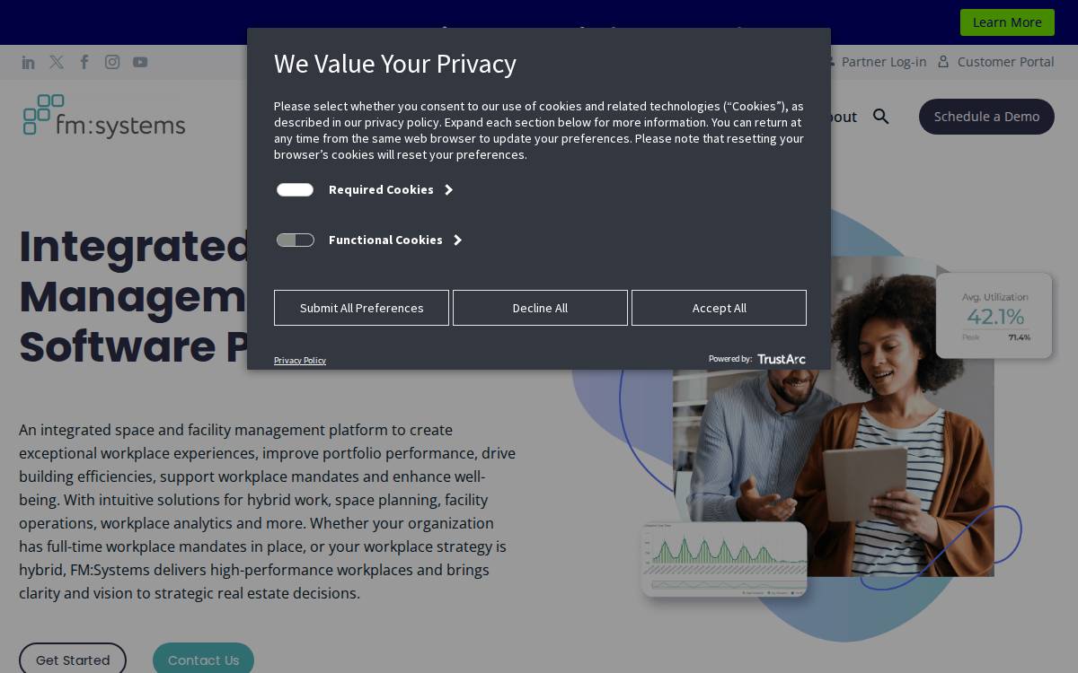 FM:Systems website preview