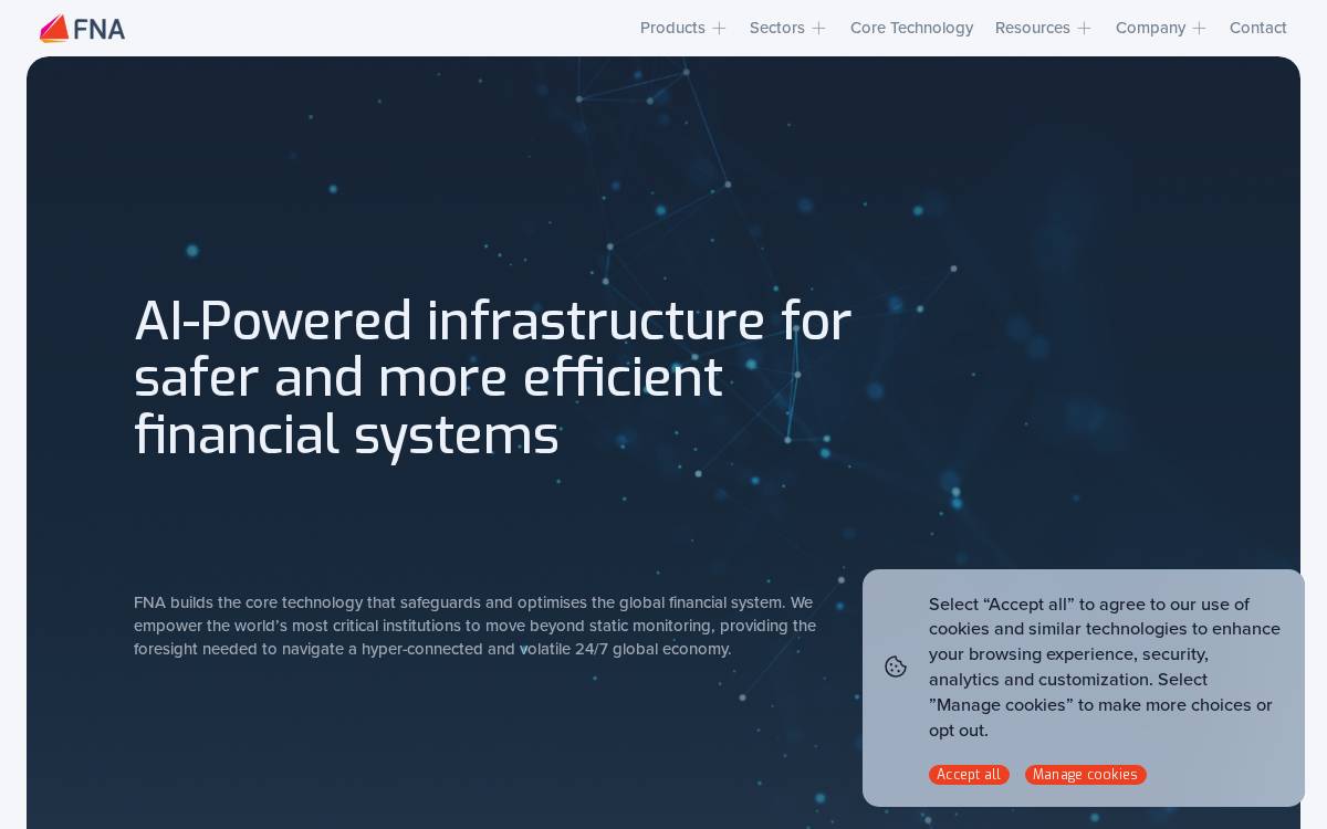 Fna website preview