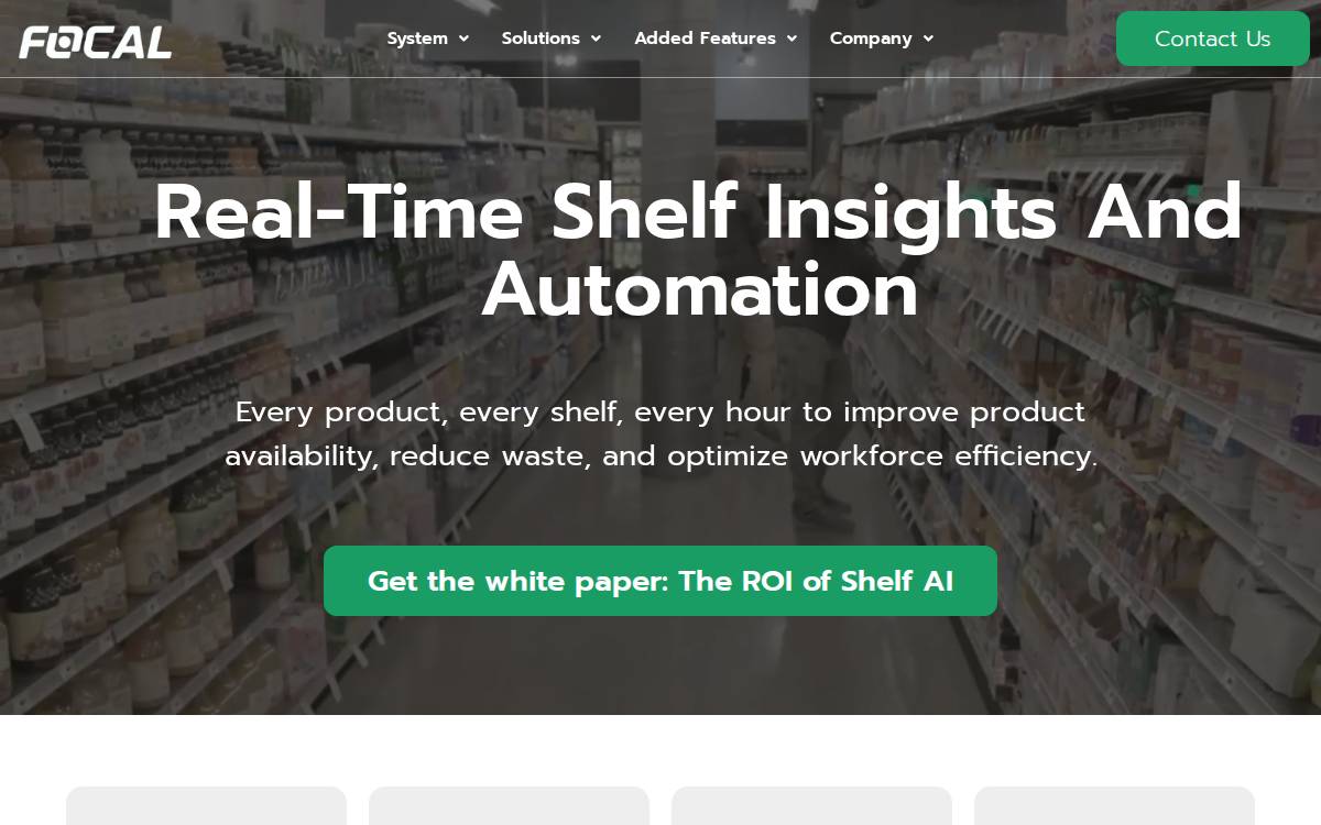 Focal Systems website preview