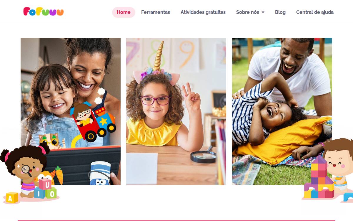 Fofuuu website preview