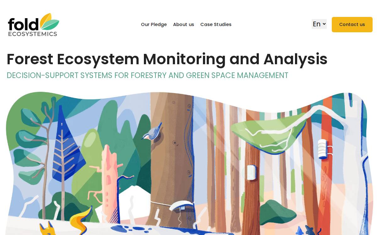foldAI website preview