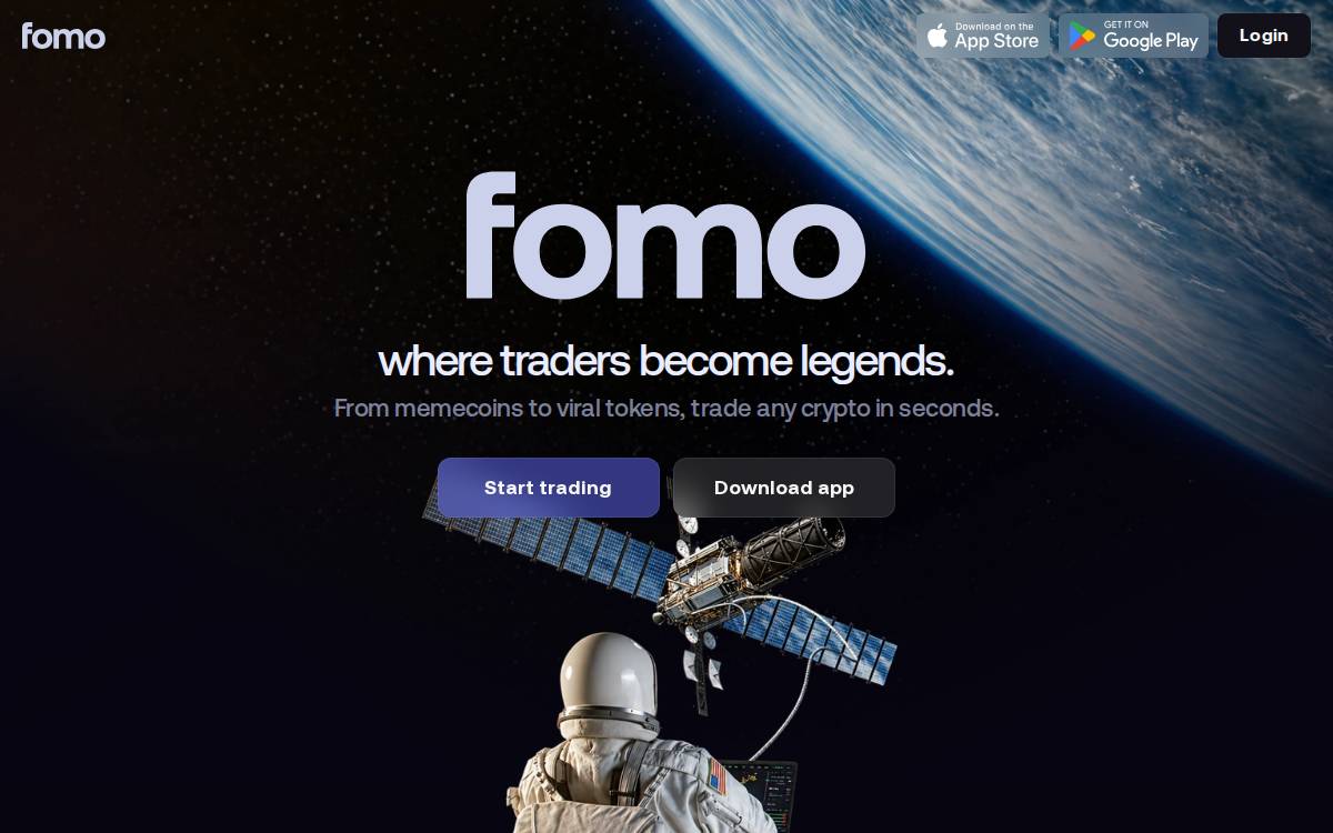 fomo website preview