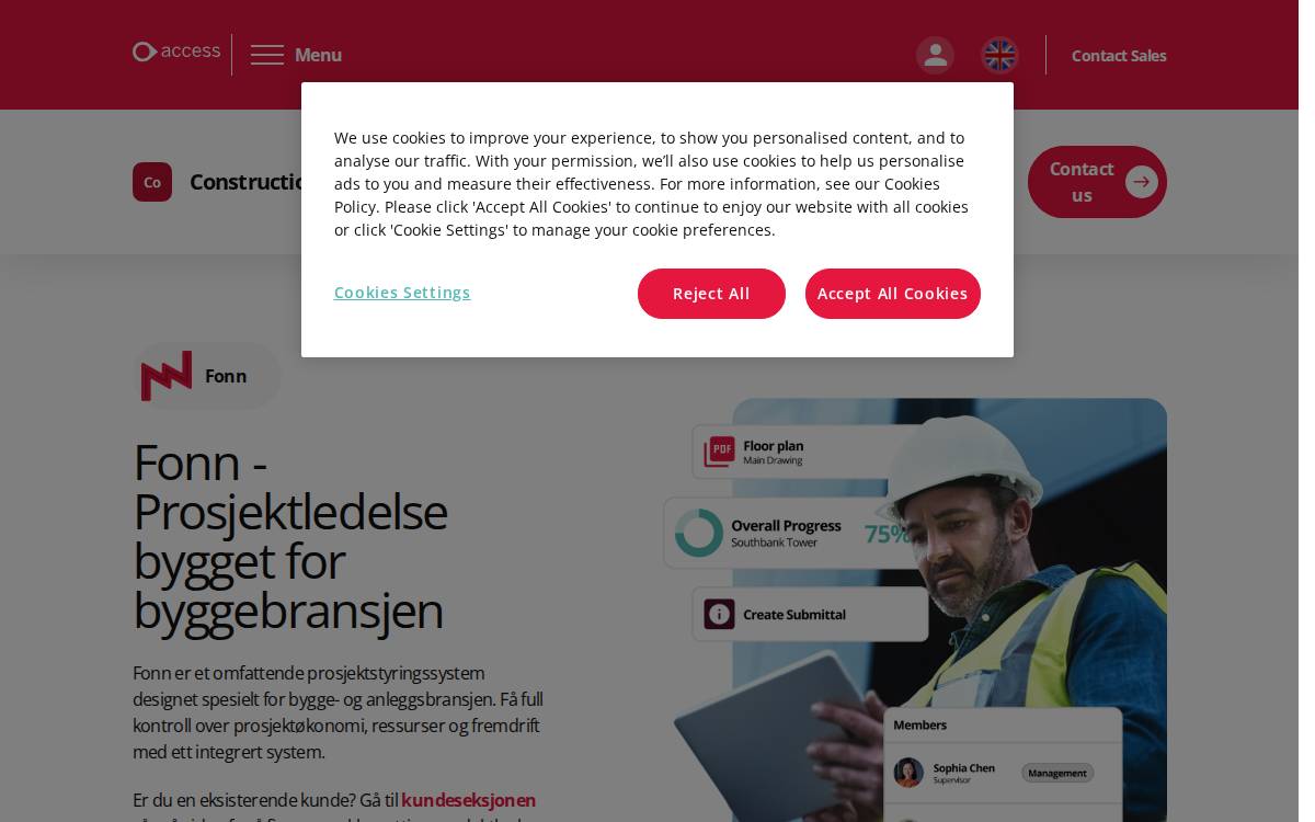 Fonn website preview