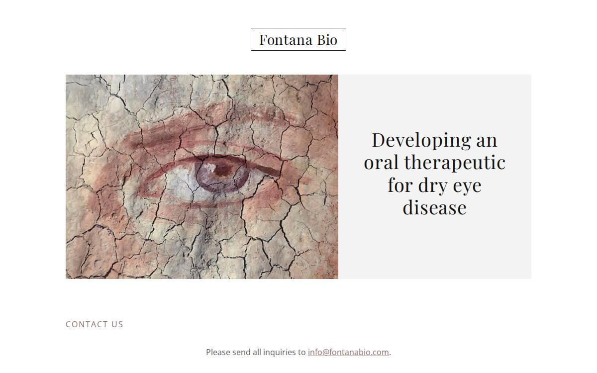 Fontana Biosciences website preview