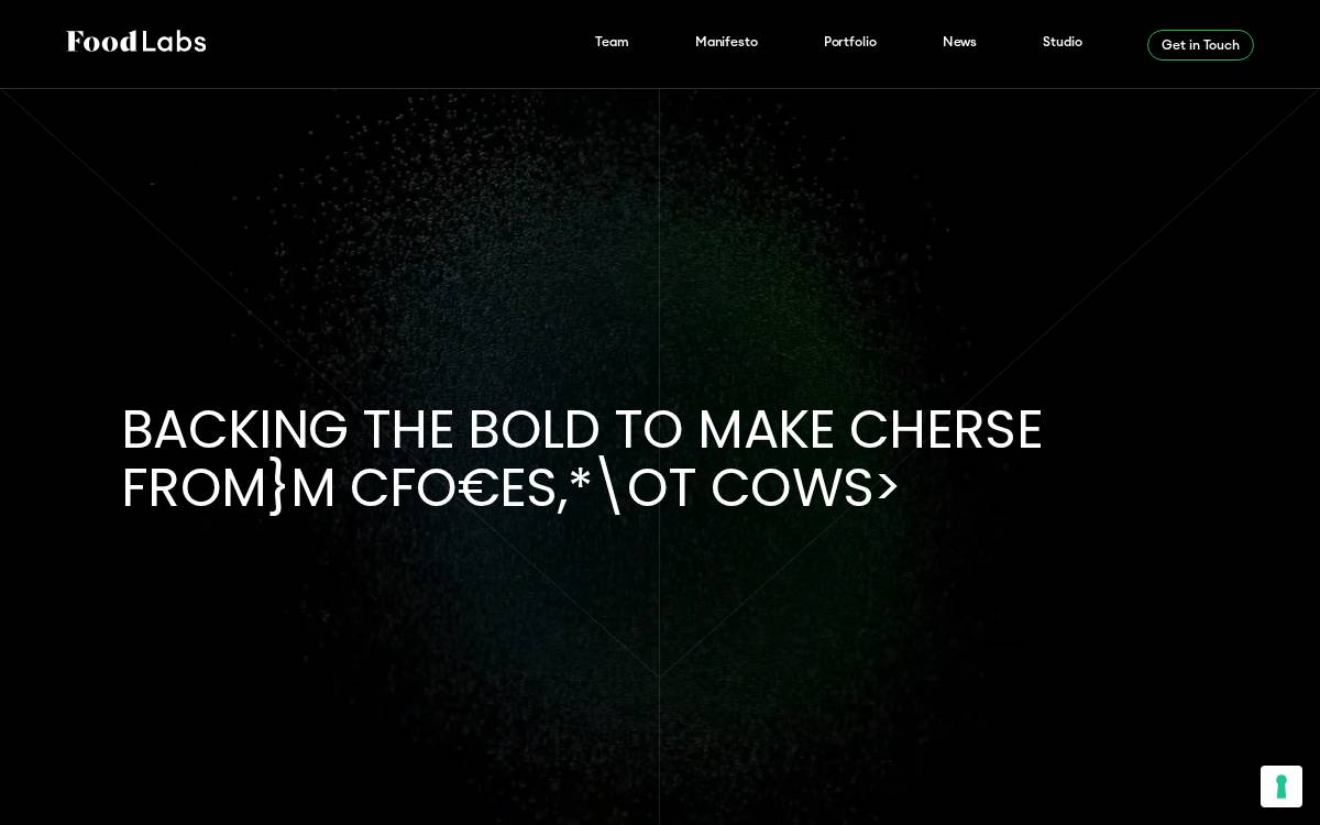 FoodLabs website preview