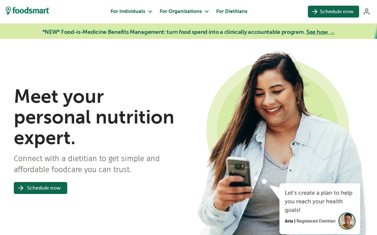 Foodsmart website preview