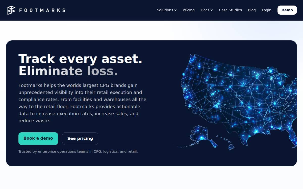 Footmarks website preview