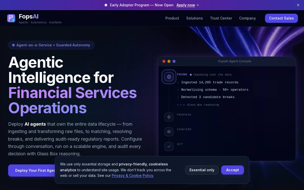 FopsAI Ltd website preview