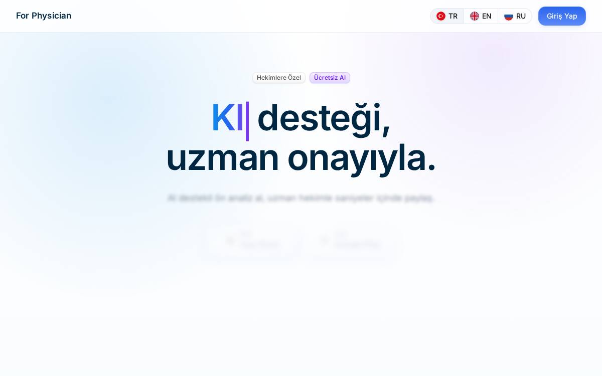 For Physician website preview