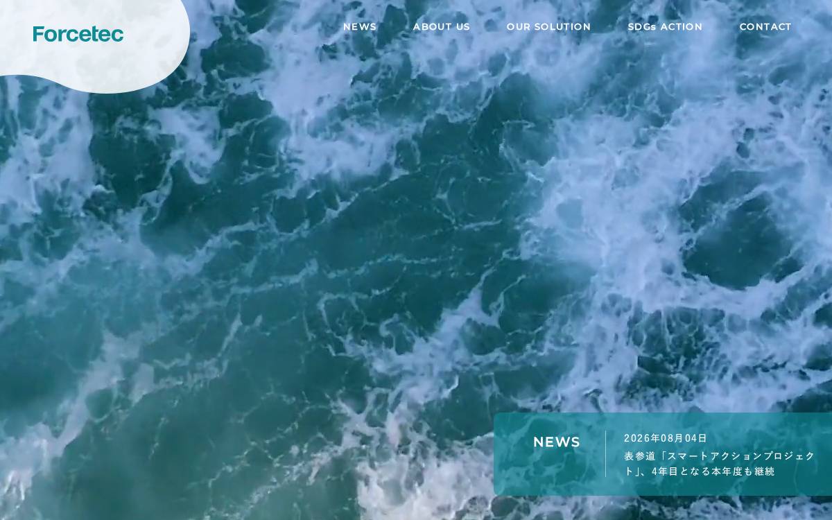 Forcetec website preview