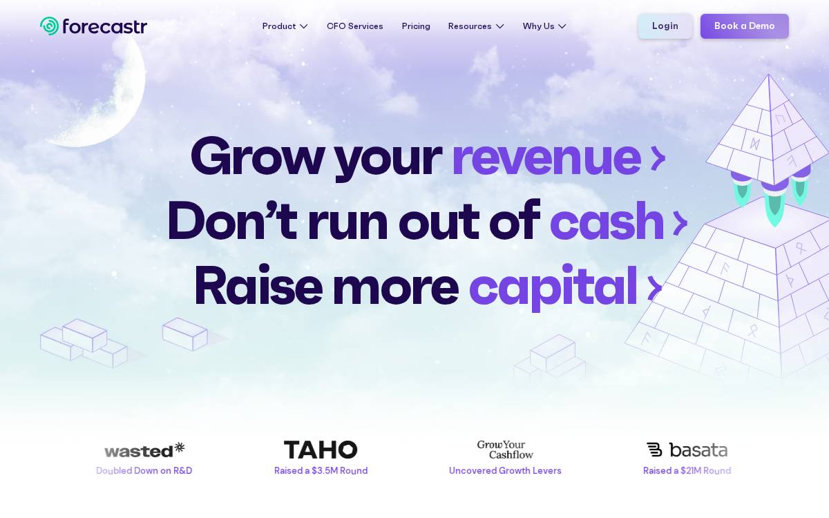 Forecastr website preview