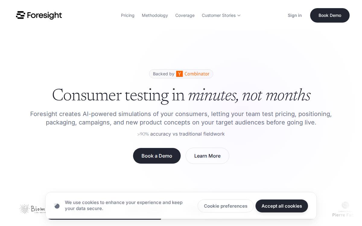Foresight website preview