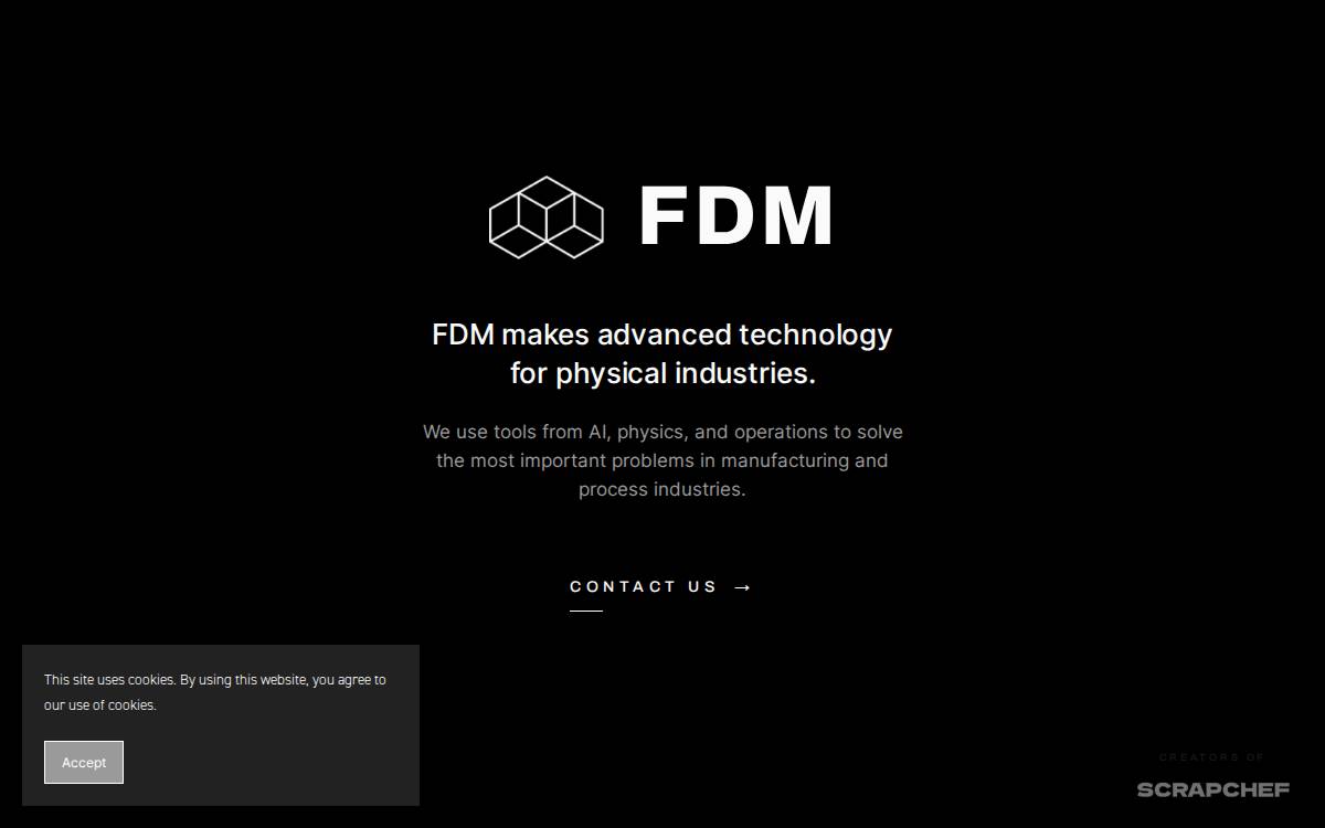 Foresight Data Machines website preview