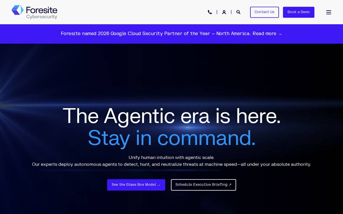 Foresite website preview