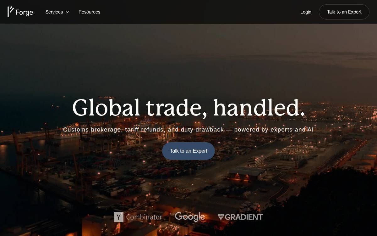 Forge website preview