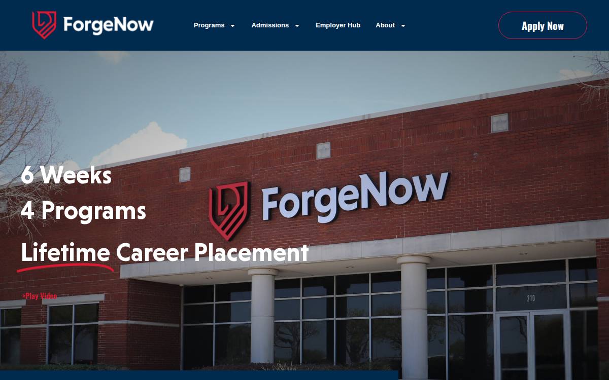 ForgeNow Holdings website preview