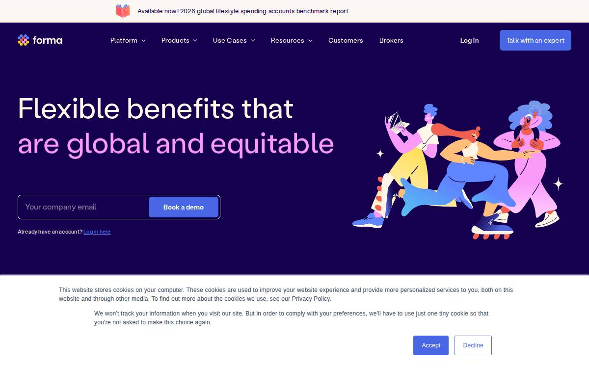 Forma website preview