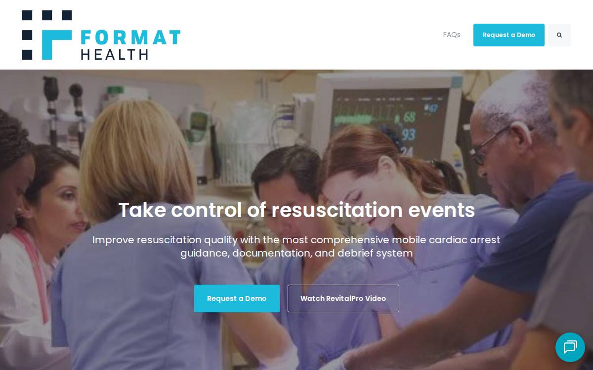 Format Health website preview