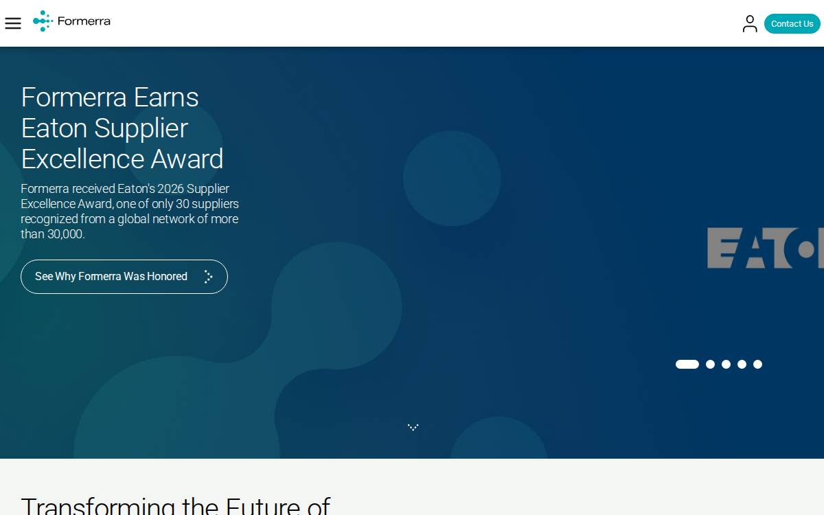 Formerra website preview