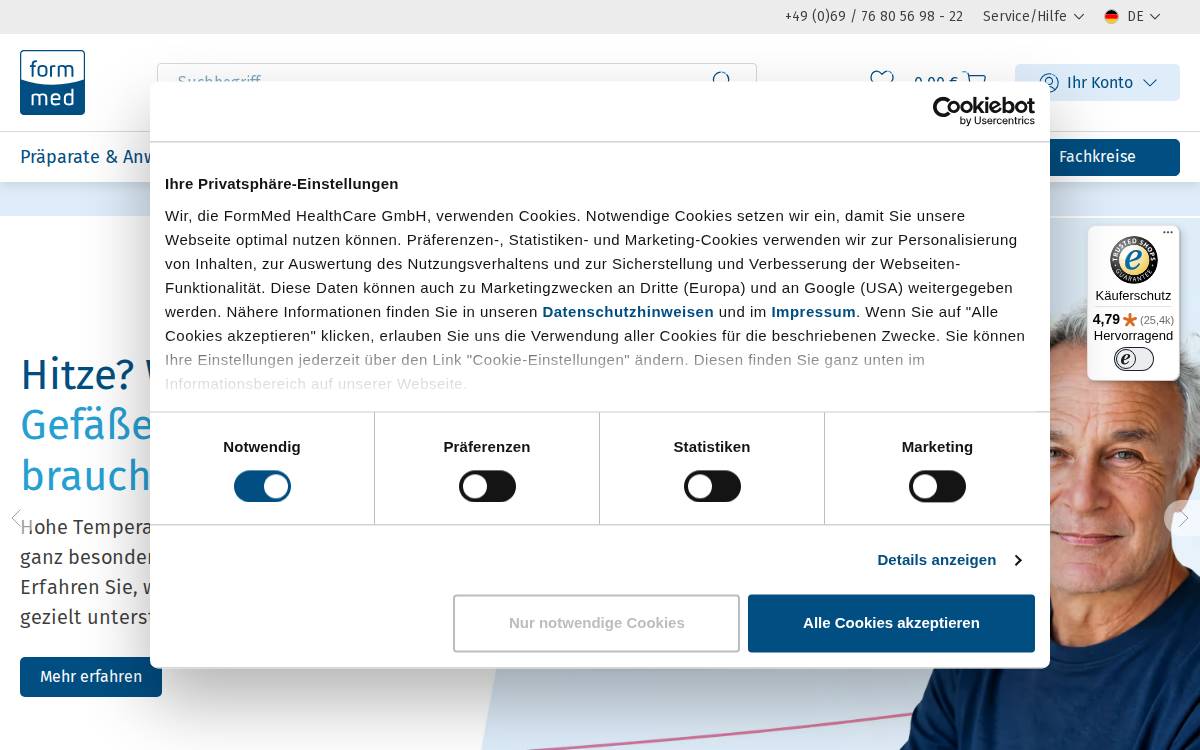 FormMed website preview
