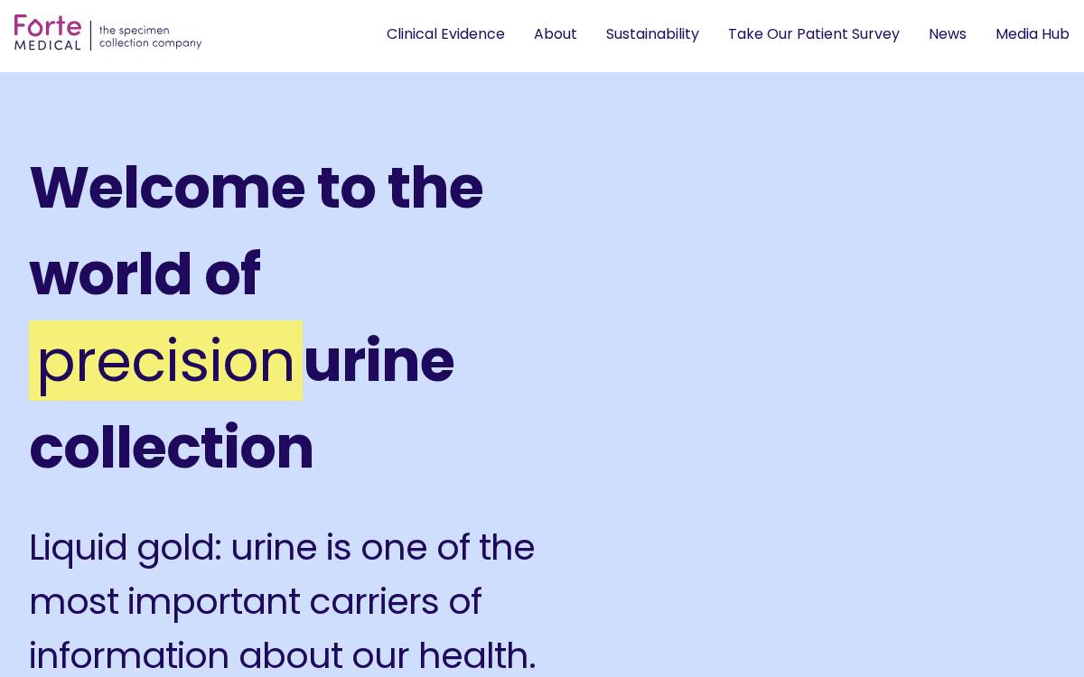 Forte Medical website preview