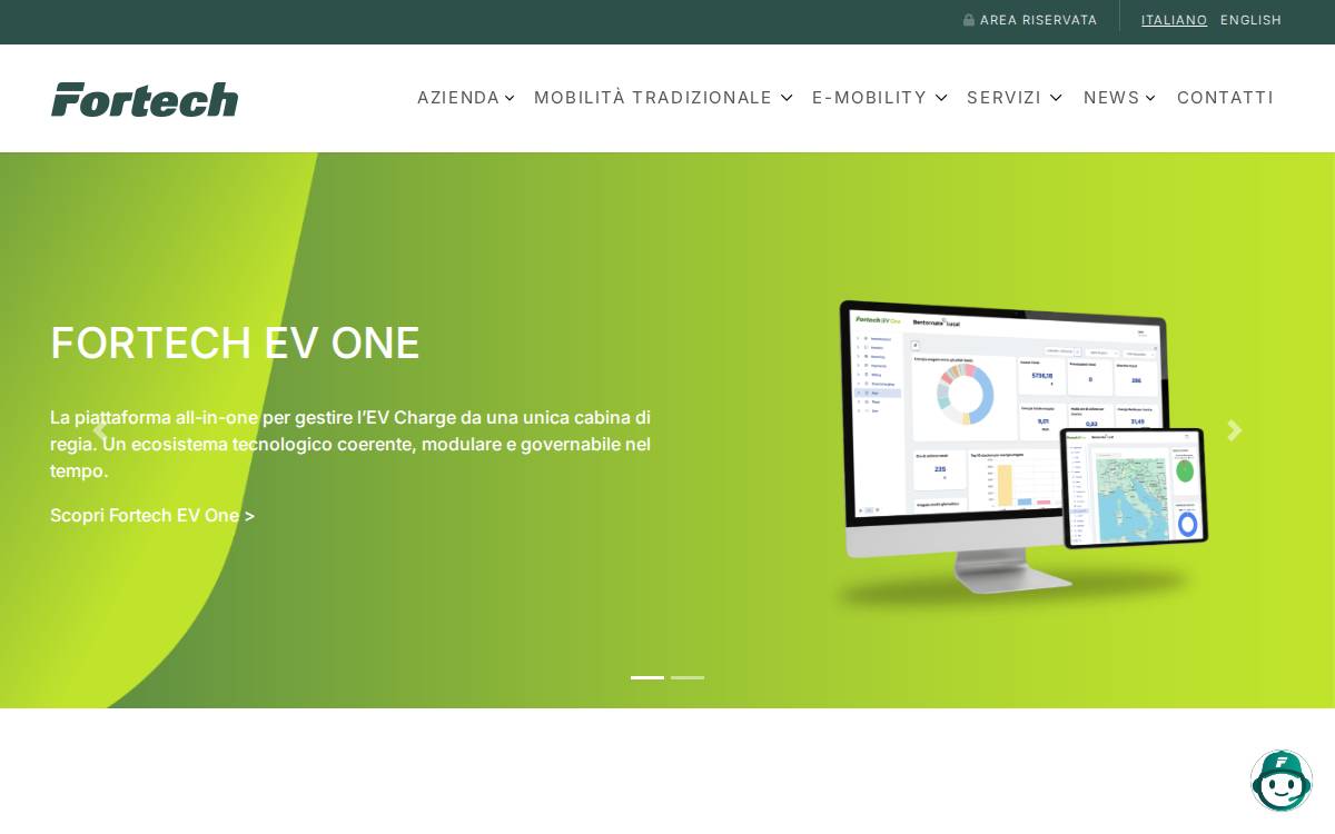 Fortech website preview