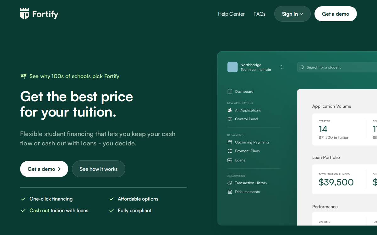 Fortify website preview