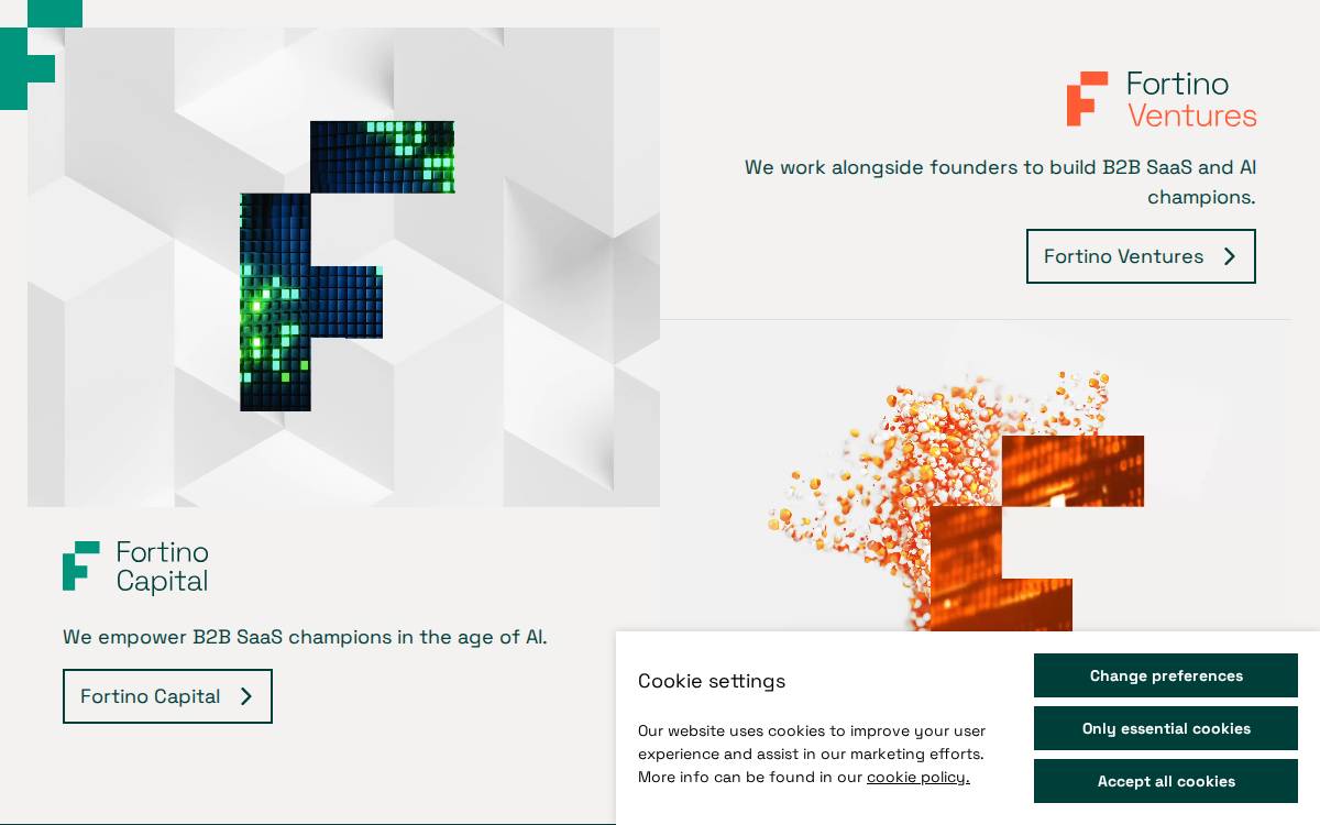 Fortino website preview