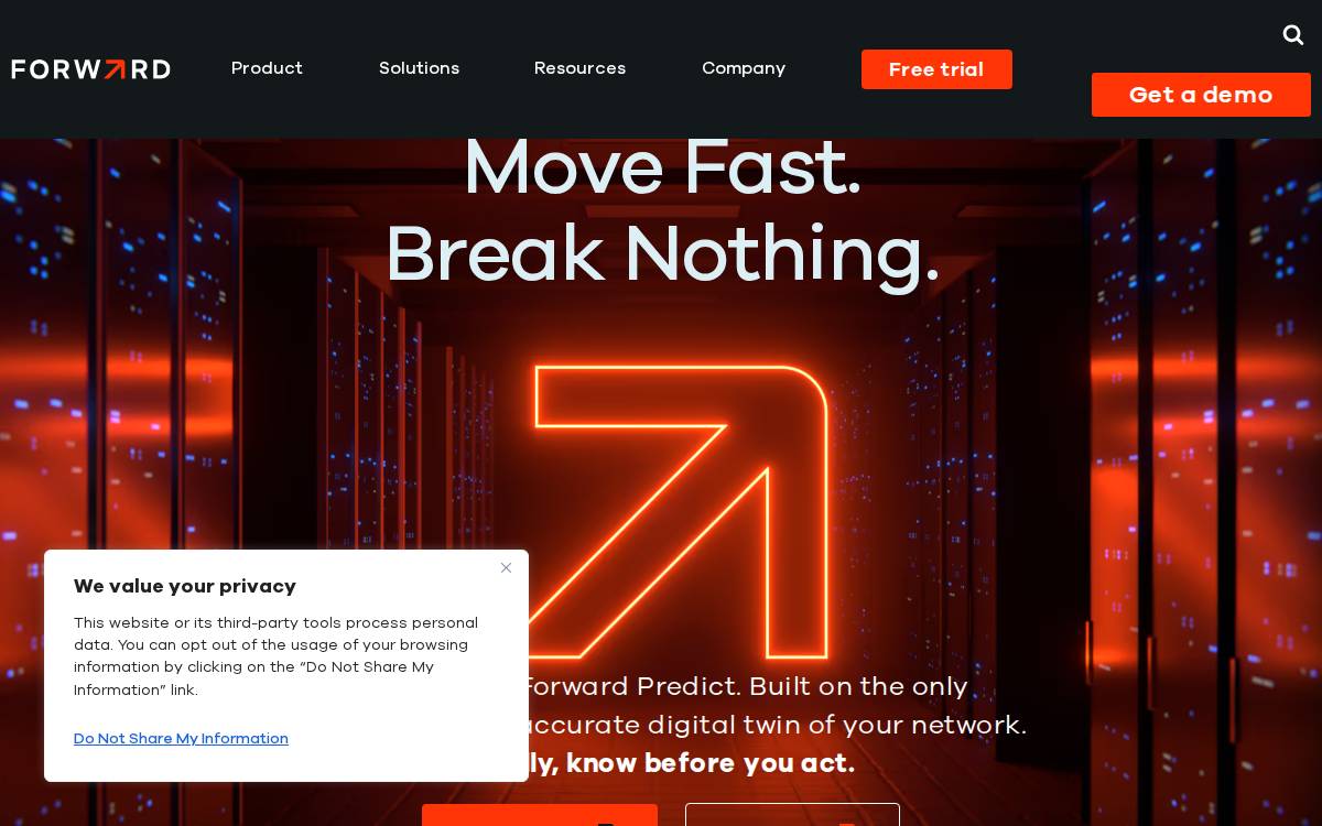Forward website preview