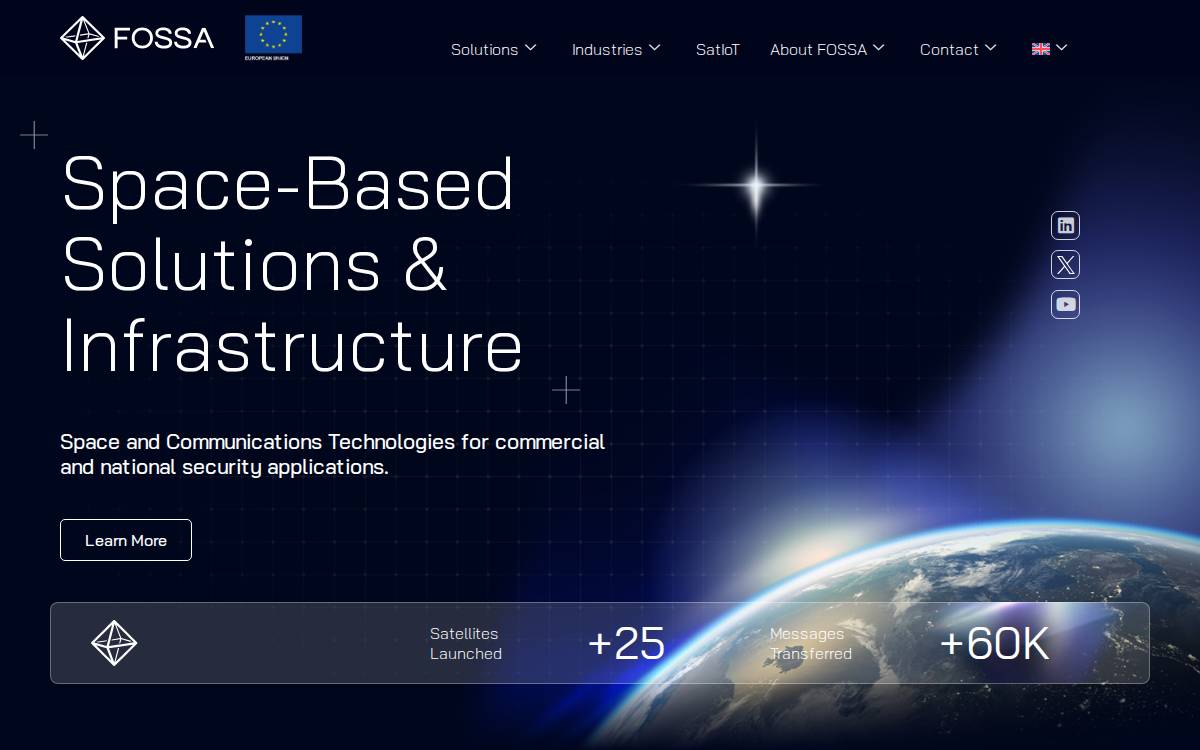 FOSSA website preview