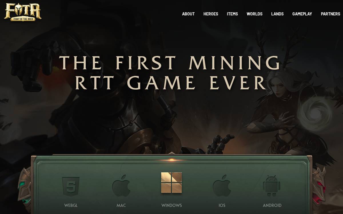 Fota website preview