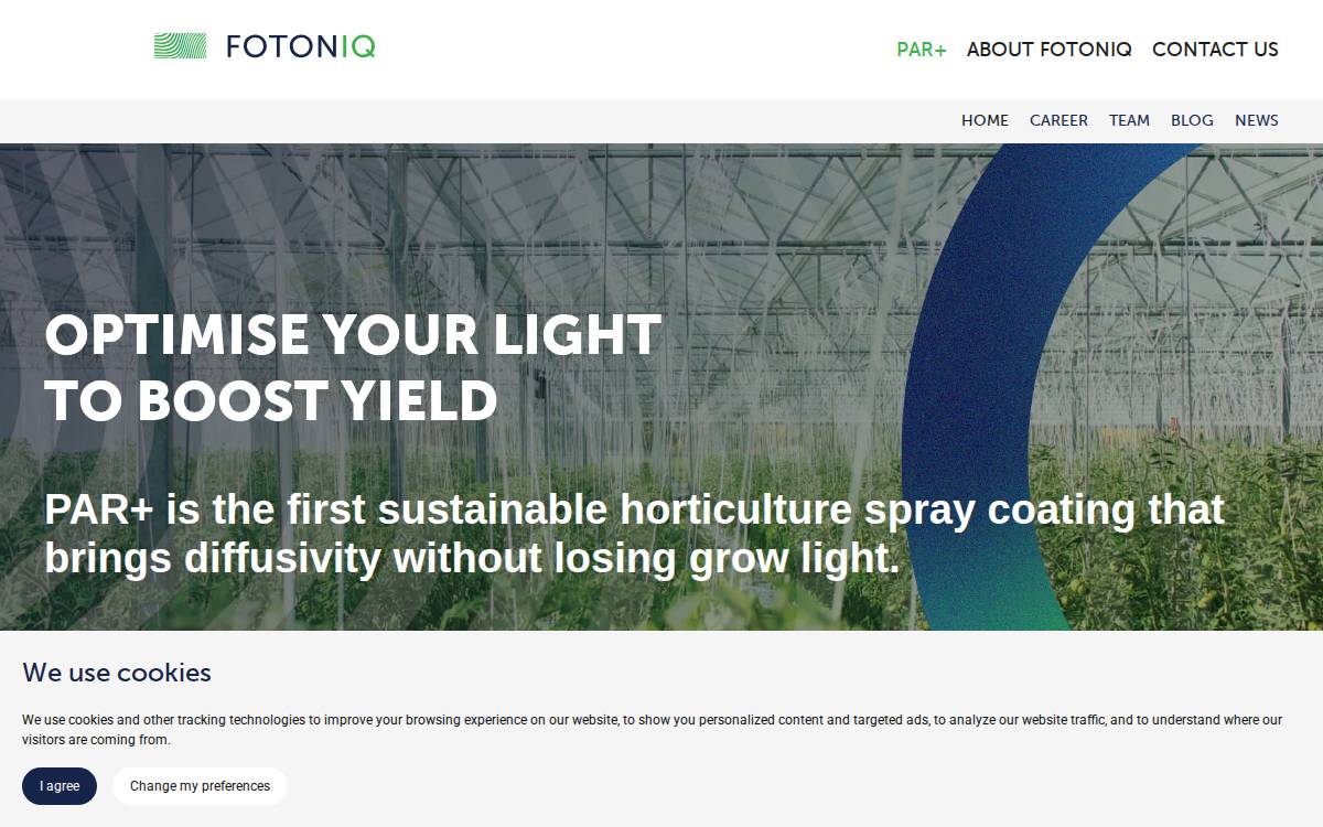 Fotoniq website preview