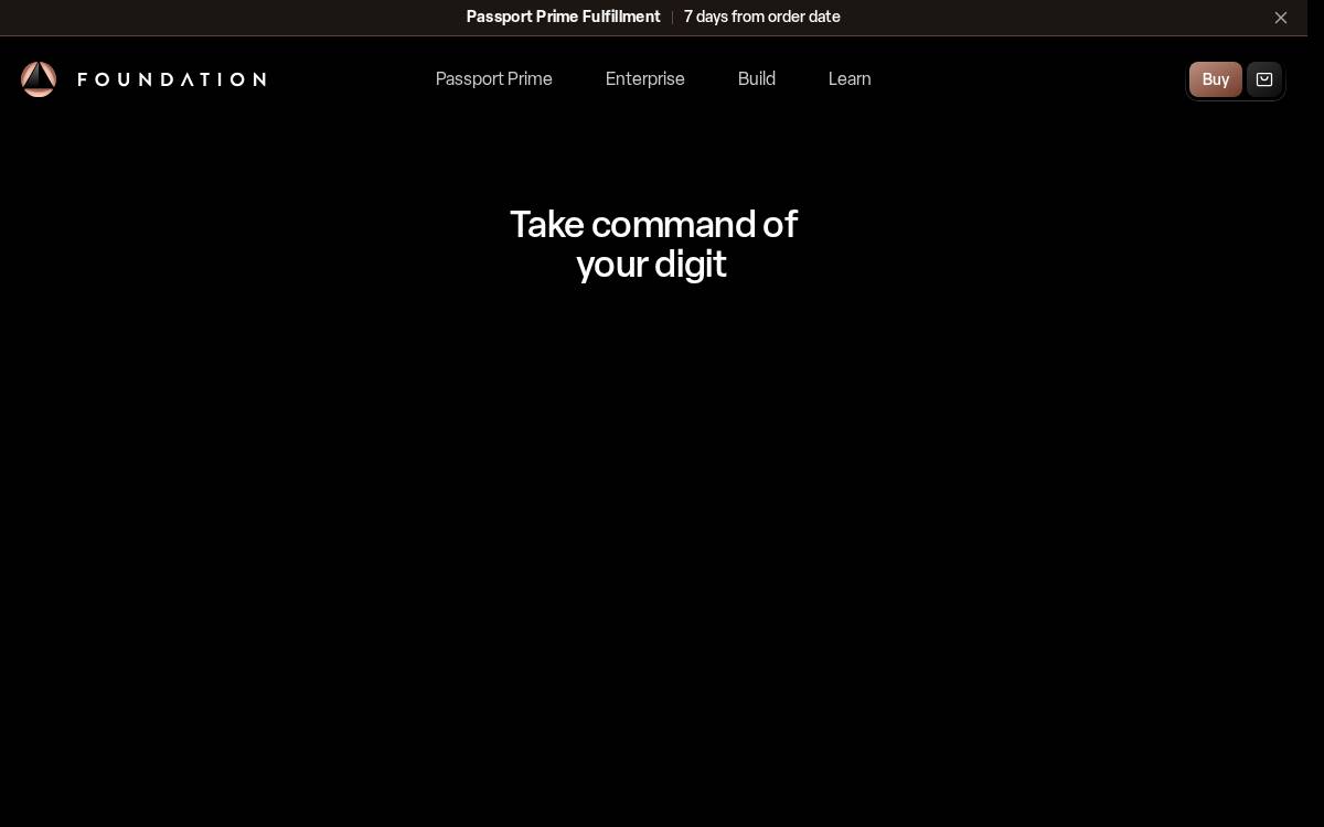 Foundation website preview