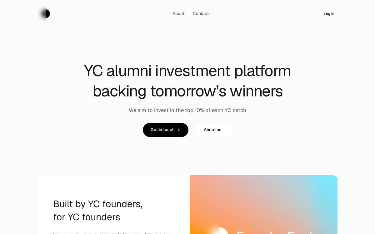 Founder Factor website preview