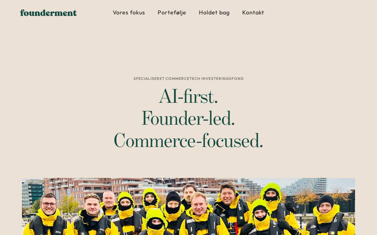 Founderment website preview